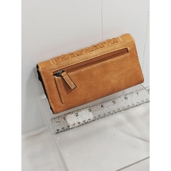 BOC Born Concept Vegan Trifold Leather Wallets - Picture 2 of 5